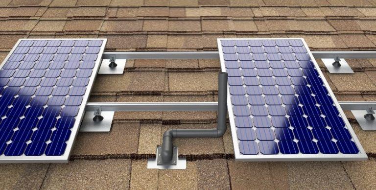 solar mount flashings