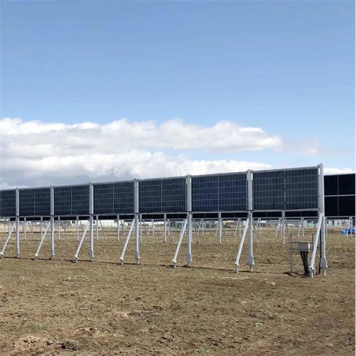 Vertical Structures Solar Farm Racking System