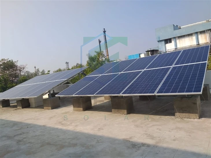 फिक्स्ड टिल्ट ग्राउंड माउंट सोलर