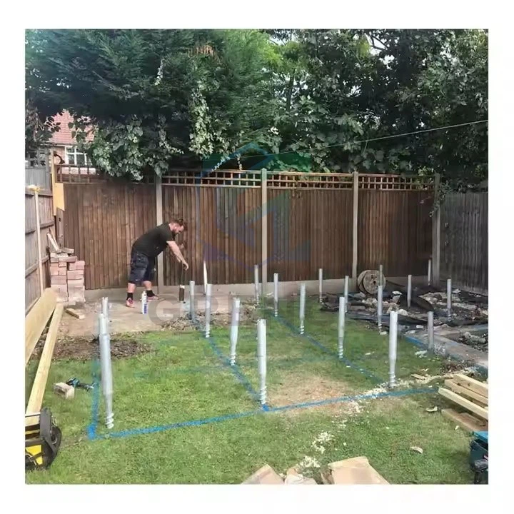Ground Screws For Decking
