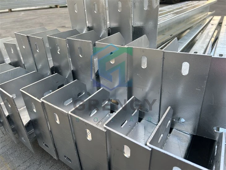 HDG C Profile For Ground Solar Panel Rack System
