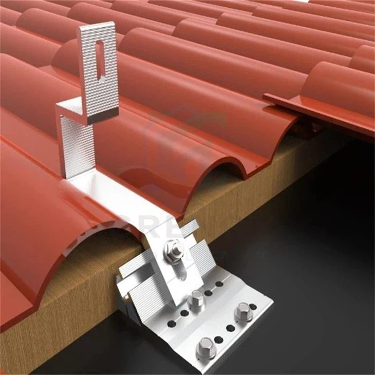 Light Aluminum Roof Hooks For Solar Panels factory