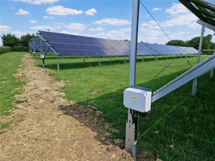 Ramming Pile Foundations For Solar Farms high quality