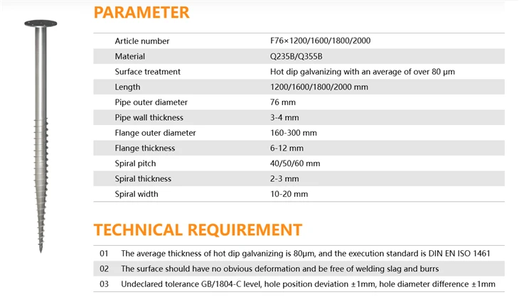 Solar Ground Mount Screw Pile suppliers